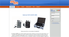 Desktop Screenshot of cobraspa.eu